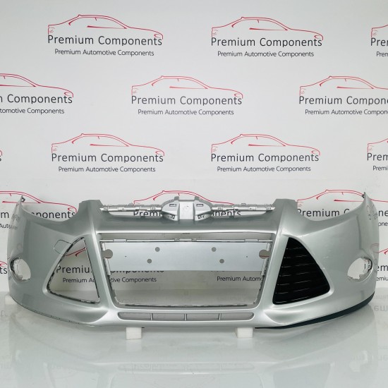 Ford Focus Front Bumper Mk3 Zetec Genuine Silver Bm5117757a | 2011 - 2014 [as3]