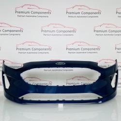 Ford Fiesta Front Bumper Mk8 Ecoboost Genuine Grey H1bb-17757 | 2018- 2022 [as68