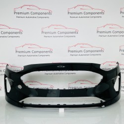 Ford Fiesta Front Bumper Mk8 Ecoboost Genuine Black H1bb-17757 | 2018- 2022