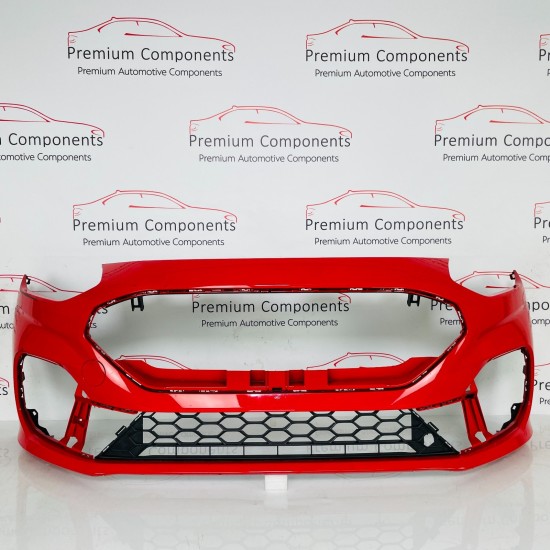 Ford Fiesta Front Bumper Mk8 St-line Genuine Red N1bb17757b | 2022- 2025