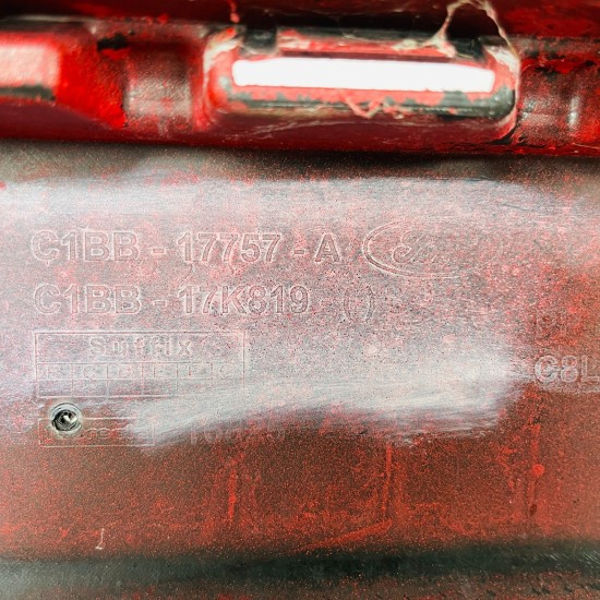 Ford Fiesta Mk8 Front Bumper Genuine Red C1bb17757a | 2013- 2016 [as71]