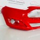 Ford Fiesta Mk8 Front Bumper Genuine Red C1bb17757a | 2013- 2016 [as71]