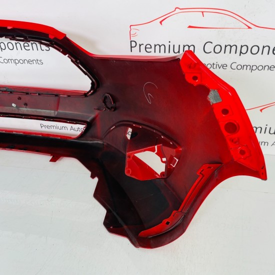 Ford Fiesta Mk8 Front Bumper Genuine Red C1bb17757a | 2013- 2016 [as71]
