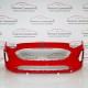 Ford Fiesta Front Bumper Mk8 Ecoboost Genuine Race Red H1bb-17757 | 2018- 2022