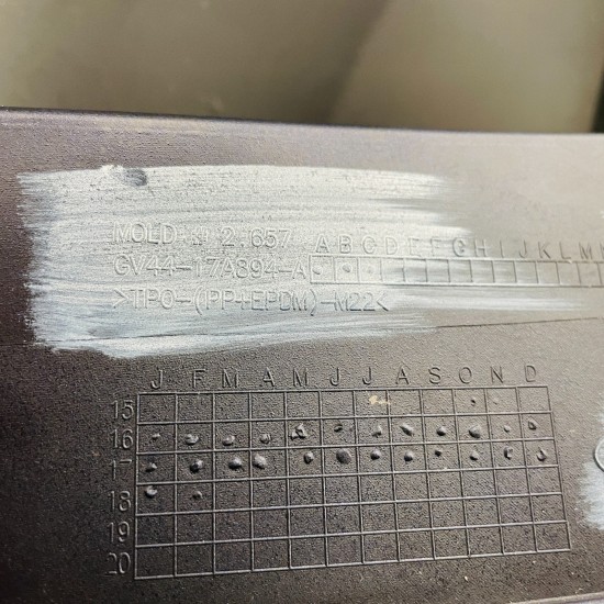 Ford Kuga Rear Bumper Corner Right Side Genuine Blue Gv4417a894a | 2016 - 2020