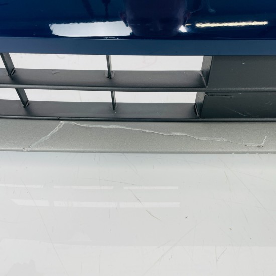 Ford Puma Front Bumper Genuine Blue Titanium Ecoboost With Grill 2020 – 2024 Ford Puma Front Bumper Genuine Blue Titanium Ecoboost With Grill 2020 – 2024