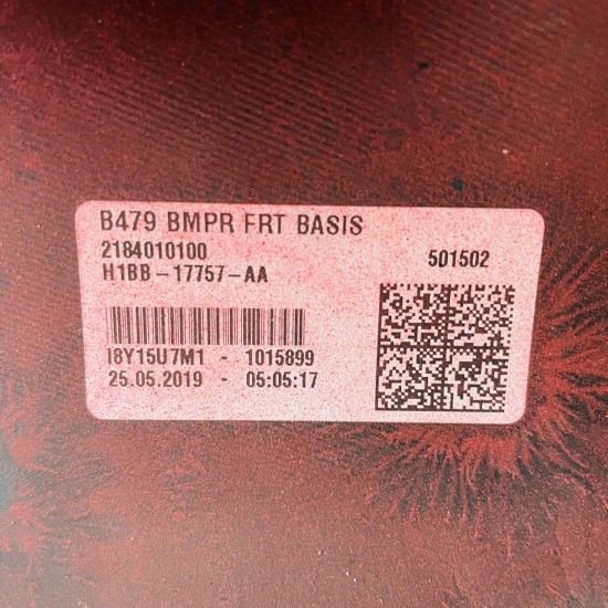 Ford Fiesta Active X Front Bumper Genuine Race Red Hatchback 2018- 2023 [ap51]