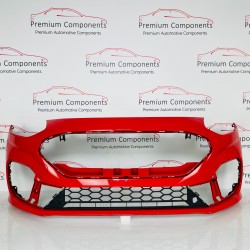 Ford Fiesta Front Bumper Mk8 St-line Genuine Red N1bb17757b | 2022- 2025