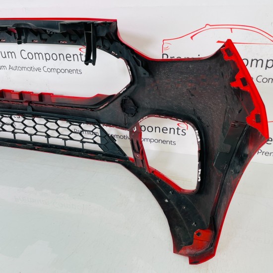 Ford Fiesta Front Bumper Mk8 St-line Genuine Red N1bb17757b | 2022- 2025