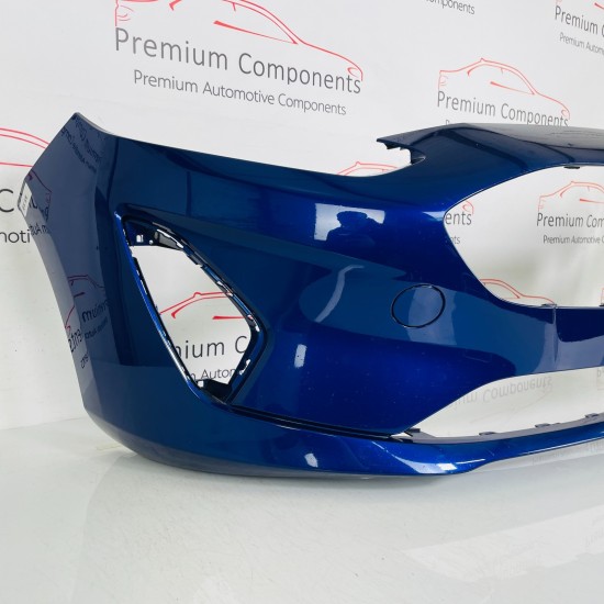 Ford Fiesta Front Bumper Mk8 Ecoboost Genuine Blue H1bb-17757 | 2018- 2022 [as68