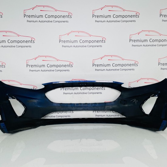 Ford Fiesta Front Bumper Mk8 Ecoboost Genuine Blue H1bb-17757 | 2018- 2022 [as68