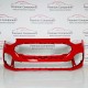 Ford Fiesta Front Bumper Mk8 St-line Genuine Red N1bb17757b | 2022- 2025 [as41]