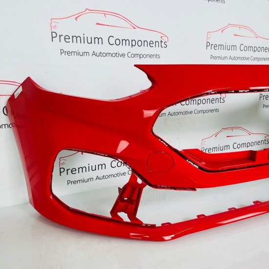 Ford Fiesta Front Bumper Mk8 St-line Genuine Red N1bb17757b | 2022- 2025 [as41]