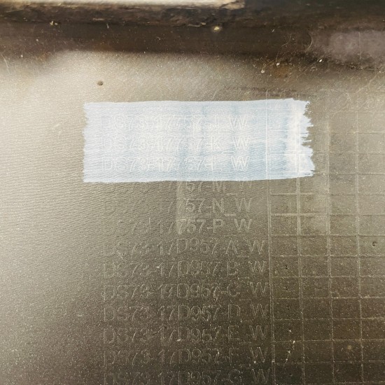 Ford Mondeo Front Bumper Genuine Grey Mk5 Saloon Estate Ds7317757jw | 2015- 2018 Ford Mondeo Front Bumper Genuine Grey Mk5 Saloon Estate Ds7317757jw | 2015- 2018