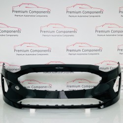 Ford Fiesta Front Bumper Mk8 Ecoboost Genuine Black H1bb-17757 | 2018-2022 [au37