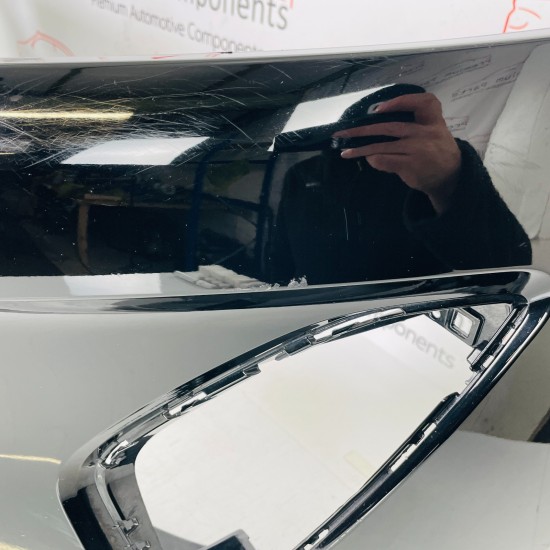 Ford Fiesta Front Bumper Mk8 Ecoboost Genuine Black H1bb-17757 | 2018-2022 [au37