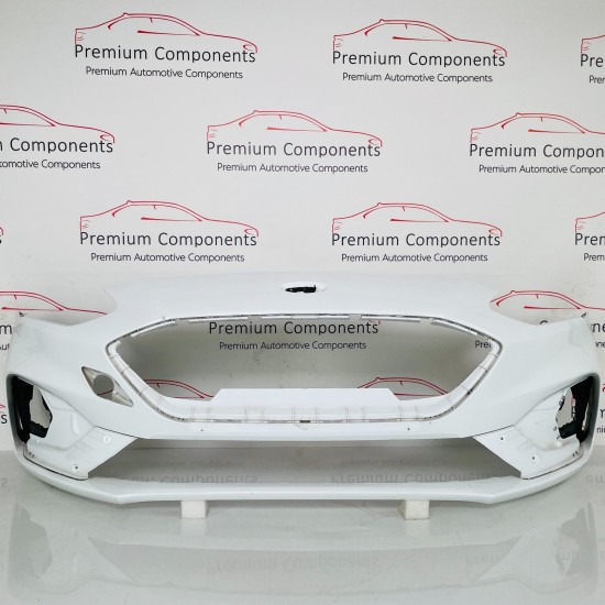 Ford Focus Front Bumper Mk4 St-line Genuine White Jx7b17757s | 2018-2021 [au91]
