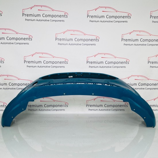 Ford Fiesta Front Bumper Mk8 Ecoboost Genuine Blue H1bb17757a | 2018-2022 [aw52]