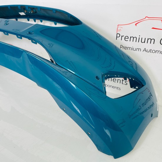 Ford Fiesta Front Bumper Mk8 Ecoboost Genuine Blue H1bb17757a | 2018-2022 [aw52]