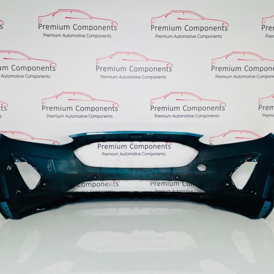 Ford Fiesta Front Bumper Mk8 Ecoboost Genuine Blue H1bb17757a | 2018-2022 [aw52]