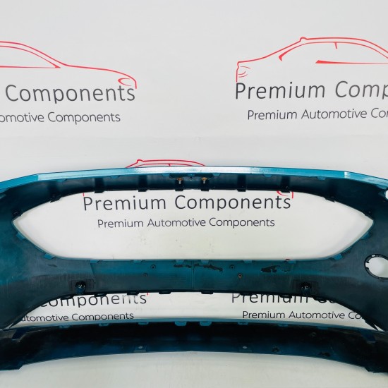 Ford Fiesta Front Bumper Mk8 Ecoboost Genuine Blue H1bb17757a | 2018-2022 [aw52]