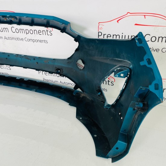 Ford Fiesta Front Bumper Mk8 Ecoboost Genuine Blue H1bb17757a | 2018-2022 [aw52]