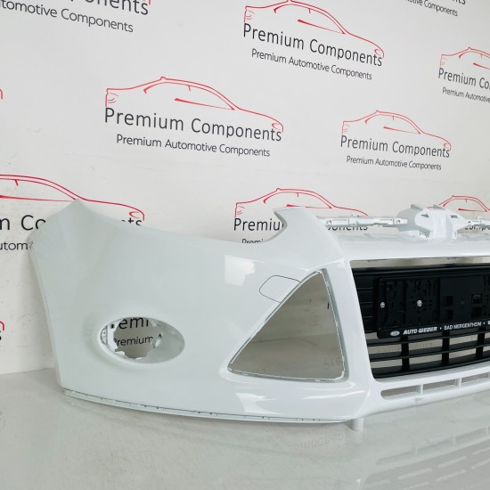 Ford Focus Front Bumper Mk3 Zetec Genuine White Bm5117757a | 2011-2014 [aw65]