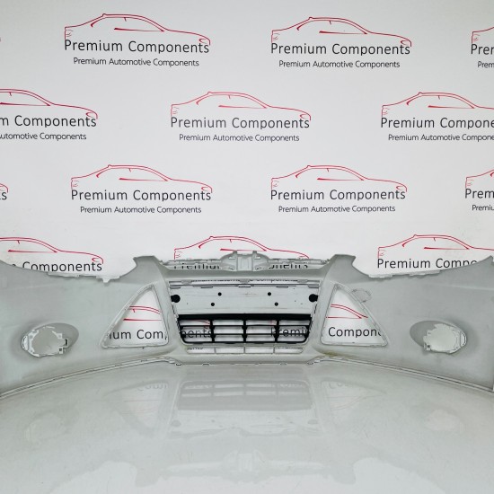 Ford Focus Front Bumper Mk3 Zetec Genuine White Bm5117757a | 2011-2014 [aw65]