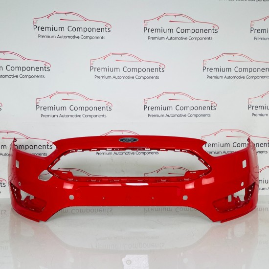 Ford Focus Front Bumper St Mk3 Facelift Genuine Red F1eb17757aj 2015-2018 [aw73]