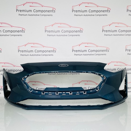 Ford Focus Front Bumper Mk4 Zetec Genuine Blue Jx7b17757a | 2018 - 2021 [as7]
