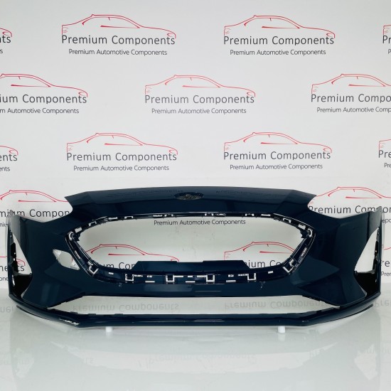 Ford Focus Front Bumper Mk4 Zetec Genuine Blue Jx7b-17757-a 2018 - 2021 [ap106]
