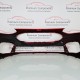 Ford Fiesta Front Bumper Mk8 St-line Genuine Red N1bb17757b | 2022- 2025 [as41]