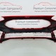 Ford Fiesta Front Bumper Mk8 St-line Genuine Red N1bb17757b | 2022- 2025 [as41]