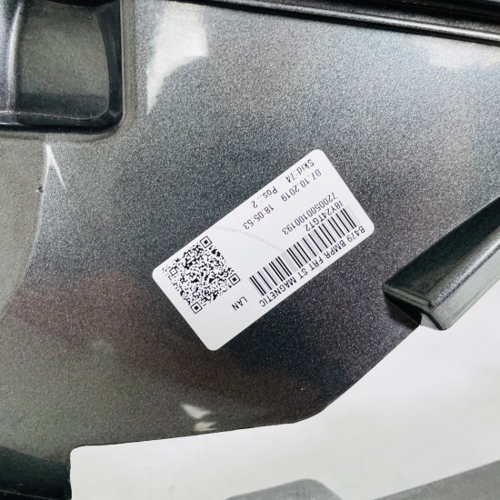 Ford Fiesta Front Bumper Mk8 St Line Genuine Grey H1bb17k819a1 | 2018-2022 [Bc2]
