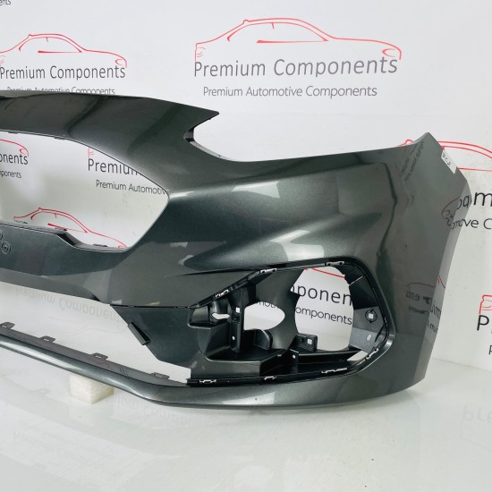 Ford Fiesta Front Bumper Mk8 St Line Genuine Grey H1bb17k819a1 | 2018-2022 [Bc2]