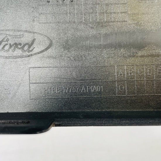 Ford Fiesta Front Bumper Mk8 Ecoboost Genuine Grey H1bb17757a | 2018-2022 [Bc4]