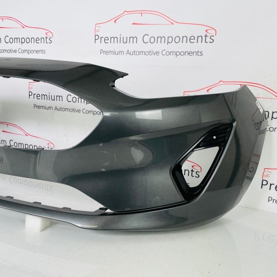 Ford Fiesta Front Bumper Mk8 Ecoboost Genuine Grey H1bb17757a | 2018-2022 [Bc4]