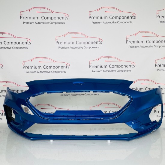 Ford Focus Front Bumper Mk4 St Line Genuine Blue Jx7b17757s | 2018-2021 [Bd50]