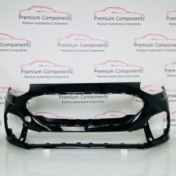 Ford Fiesta Front Bumper Mk8 St-line Genuine Black N1bb17757b | 2022-2025 [Bd54]