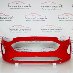 Ford Fiesta Front Bumper Mk8 Ecoboost Genuine Red H1bb17757a | 2018-2022 [Bd65]