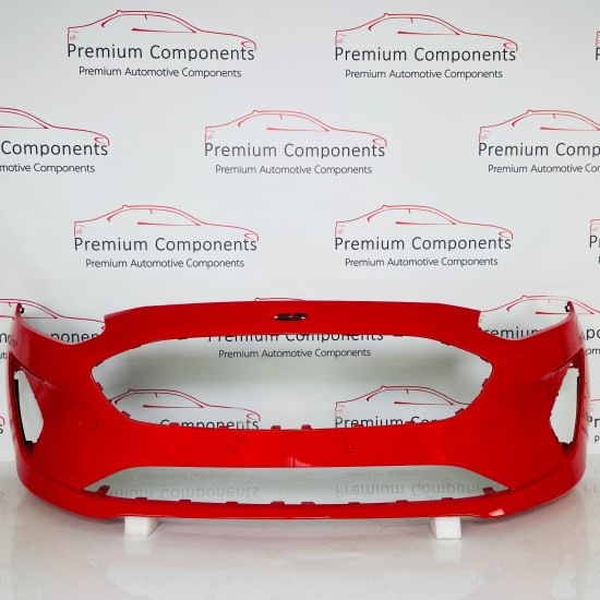 Ford Fiesta Front Bumper Mk8 Ecoboost Genuine Red H1bb17757a | 2018-2022 [Bd65]