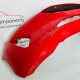 Ford Fiesta Front Bumper Mk8 Ecoboost Genuine Red H1bb17757a | 2018-2022 [Bd65]
