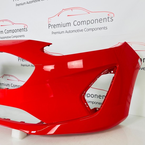 Ford Fiesta Front Bumper Mk8 Ecoboost Genuine Red H1bb17757a | 2018-2022 [Bd65]