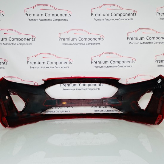 Ford Fiesta Front Bumper Mk8 Ecoboost Genuine Red H1bb17757a | 2018-2022 [Bd65]