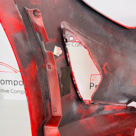 Ford Fiesta Front Bumper Mk8 Ecoboost Genuine Red H1bb17757a | 2018-2022 [Bd65]
