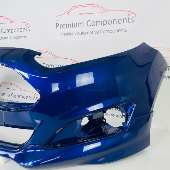 Ford Fiesta Front Bumper St Line Mk8 Genuine Blue C1bb17757a | 2013-2016 [Bd68]