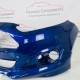 Ford Fiesta Front Bumper St Line Mk8 Genuine Blue C1bb17757a | 2013-2016 [Bd68]