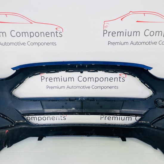 Ford Fiesta Front Bumper St Line Mk8 Genuine Blue C1bb17757a | 2013-2016 [Bd68]