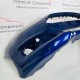 Ford Fiesta Front Bumper St Line Mk8 Genuine Blue C1bb17757a | 2013-2016 [Bd68]