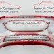 Ford Puma Front Bumper St-line Genuine Red L1tb-17757-d | 2019–2023 [s98]